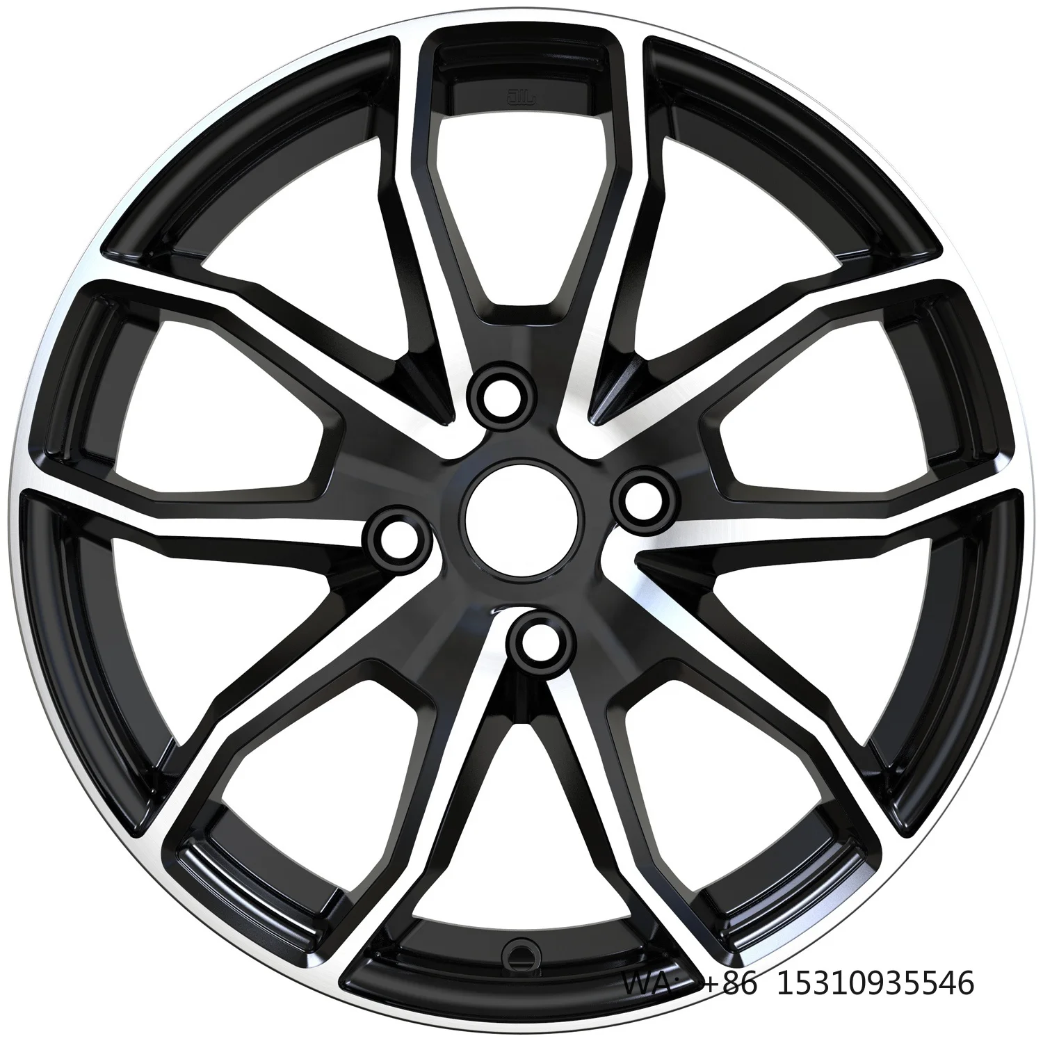 16x6.5 Inch Custom Color 4/5 Hole Alloy Wheel Rims Universal Lightweight Auto Modification Parts