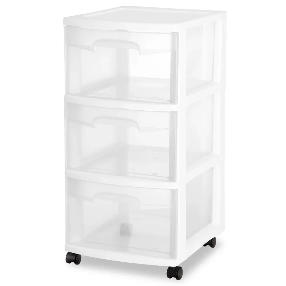 

.3 Drawer Cart Upgraded Version Hot Sale.White.Free Delivery.