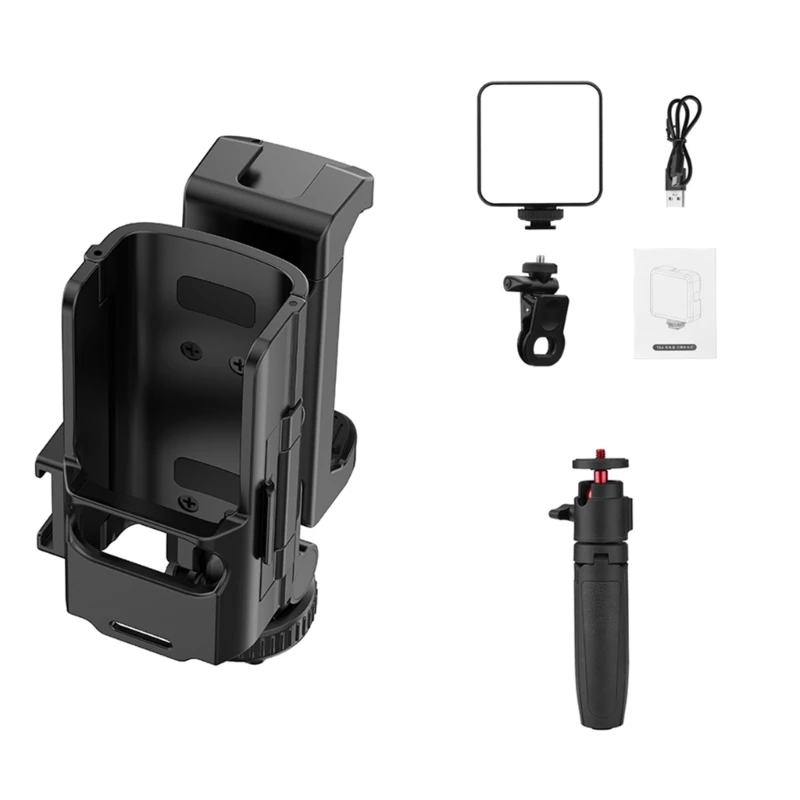 A9LC Adjustable Smartphone Bracket Stand Holder Mount for Pocket 3 Gimbal Camera