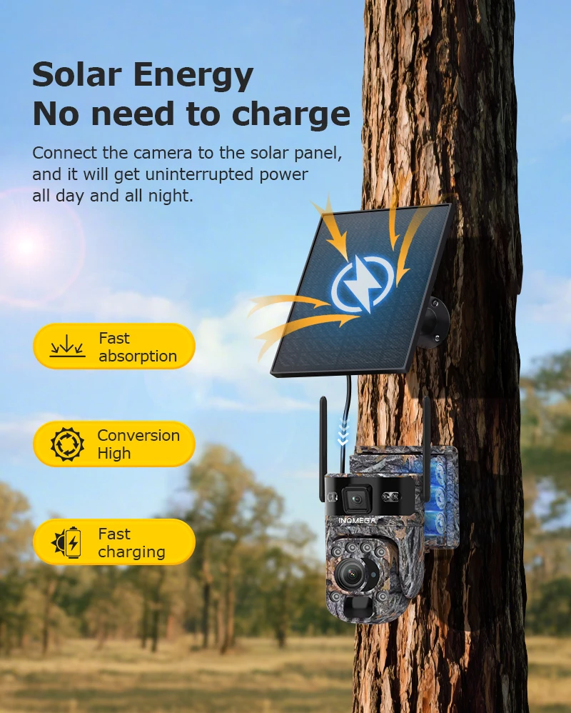 INQMEGA 4G كاميرا تعقب تعمل با - مراجعة Trail Camera Infrared وسعره