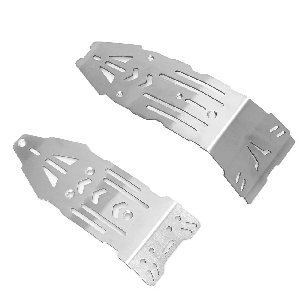 

RC Car Skid Plate Chassis Protection Kit Stainless Steel for ARRMA 1/8 MOJAVE 4S 4X4 RTR ARA4404T1 Upgrade Parts