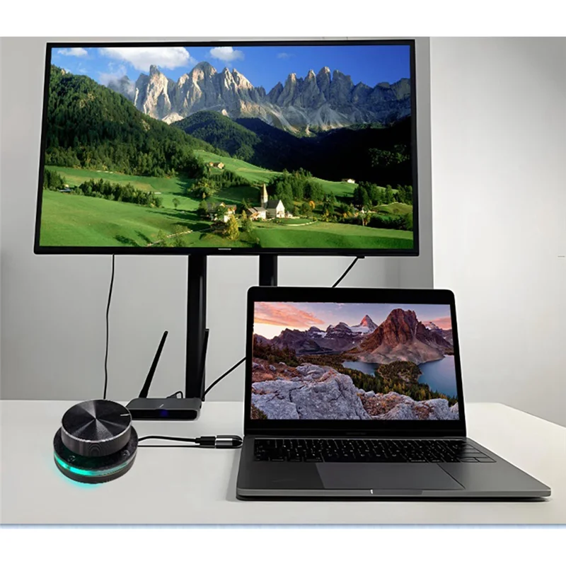 AU61-USB Controller volume wireless Controller di regolazione multimediale esterno per sistema Android PC multimediale