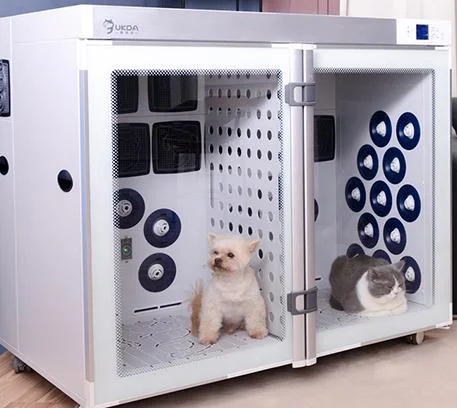 UKDA U1S Veterinary Pet Dog Grooming Quick Drying Automatic Box Large Animal Hair Dryer Machine Dog Cat Blower Heat Care Room