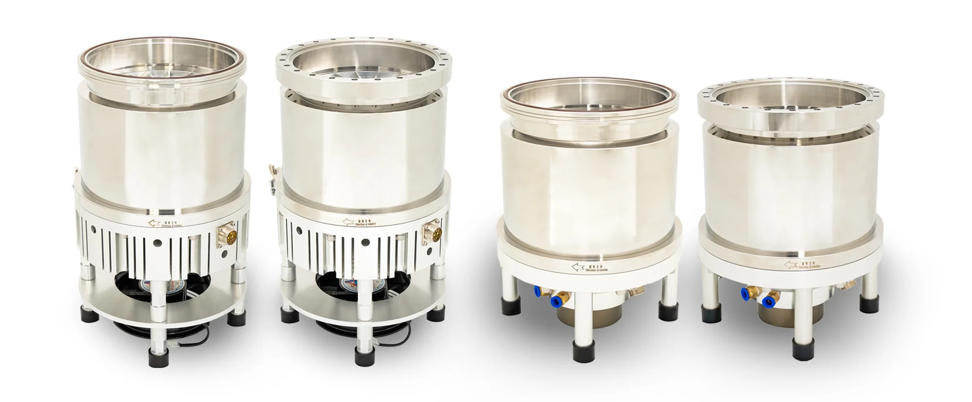 High Vacuum 1300L/S Pumping Speed Industrial Oil Free Clean Vacuum Grease Lubricated Turbo Molecular Vacuum Pump