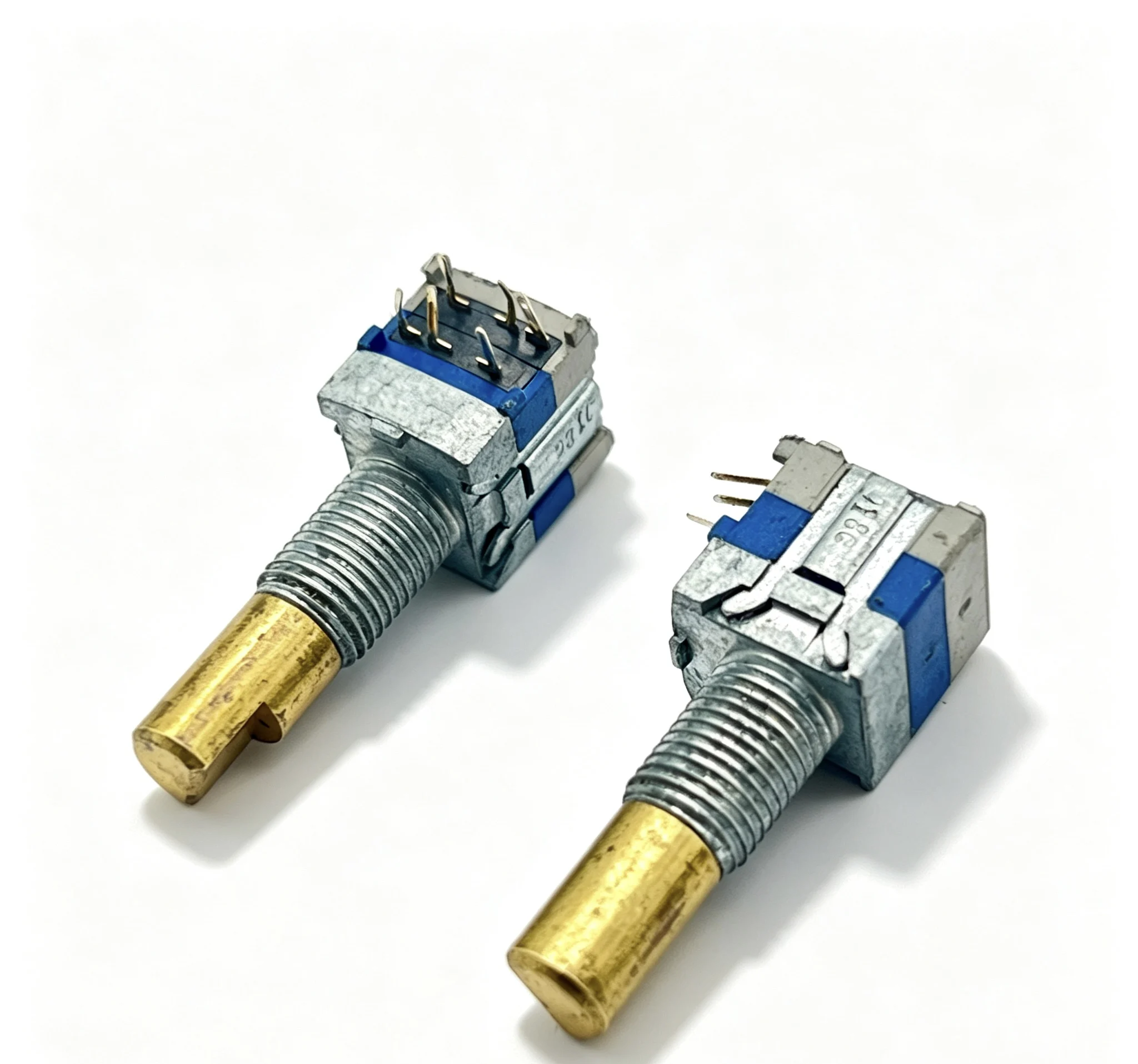 In stock Japan ALPS slide switch 15 position 6-pin shaft length 20mm 1pcs