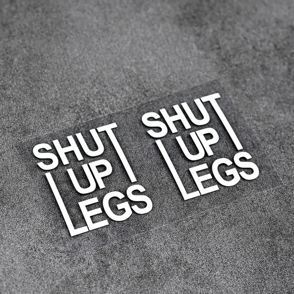 2PCS Funny Cycling Slogan Waterproof Sticker Cover Scratches For Motorcycle Scooter Luggage Water Bottle Bike Fan Custom Decor