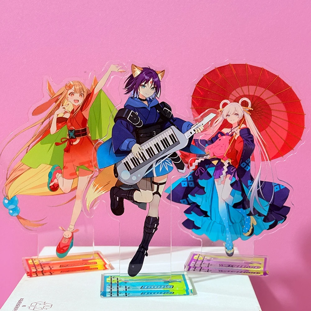 Anime Cosmic Princess Kaguya Iroha Yachiyo Acrylic Stand Desktop Ornament Cosplay Props Anime Figure Desk Decor Gift image 3