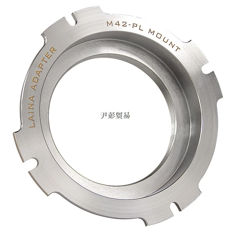 M42-PL Lens Adapter Ring for M42 Screw Mount Lens to ARRI PL Mount Cinema Camera, Compatible with Sony Video Film Cameras