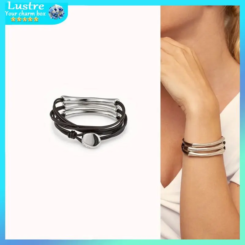 2024 UNO DE 50 Elegant S925 Sterling Silver Bracelet, Unique Jewelry for Celebrations, Gifts, and Daily Fashion