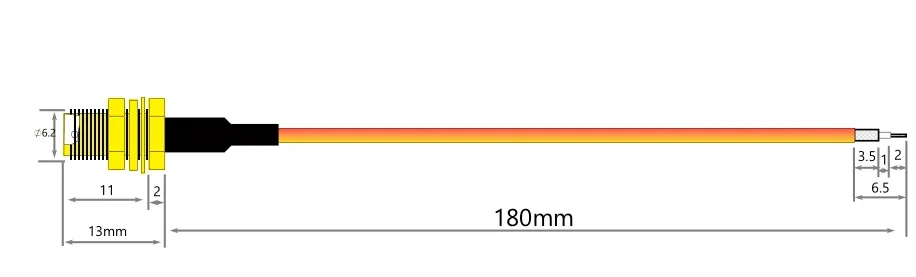 

1500pcs SMA female RG178 cable as request for yurlovamv user