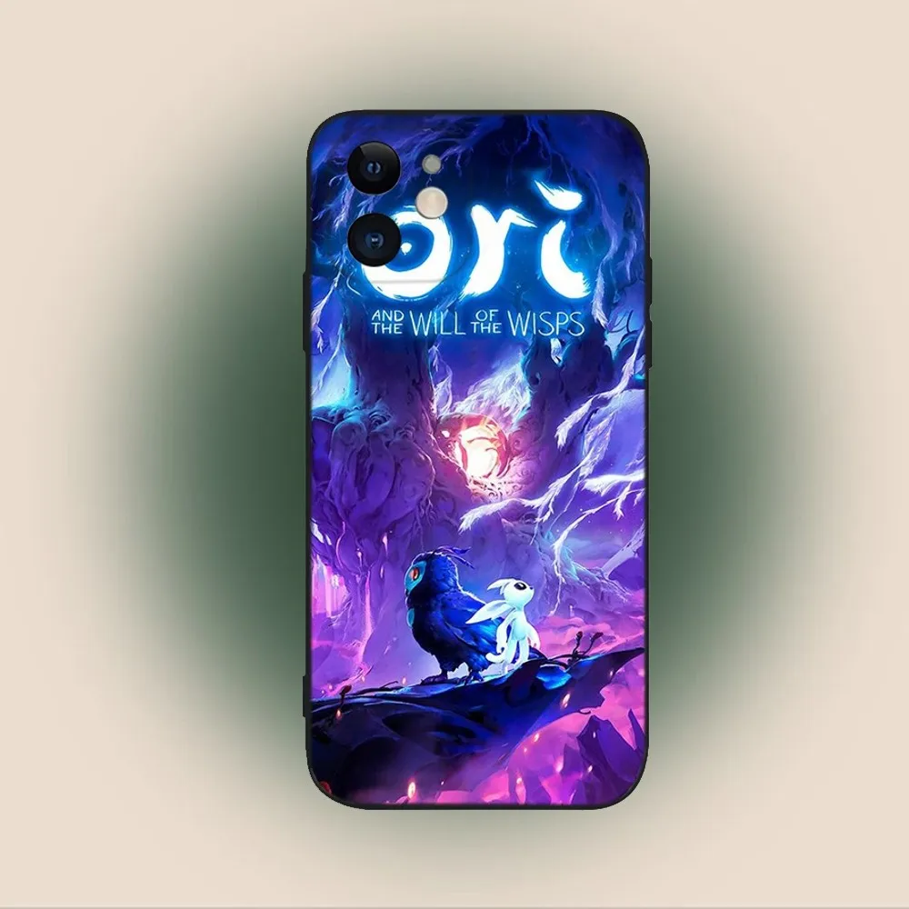 Ori And The Will Of The Wisps  Phone Case For iPhone 15,14,13,12,11,Plus,Pro Max,XS,X,XR,SE,Mini,8,7 Soft Silicone Black Cover