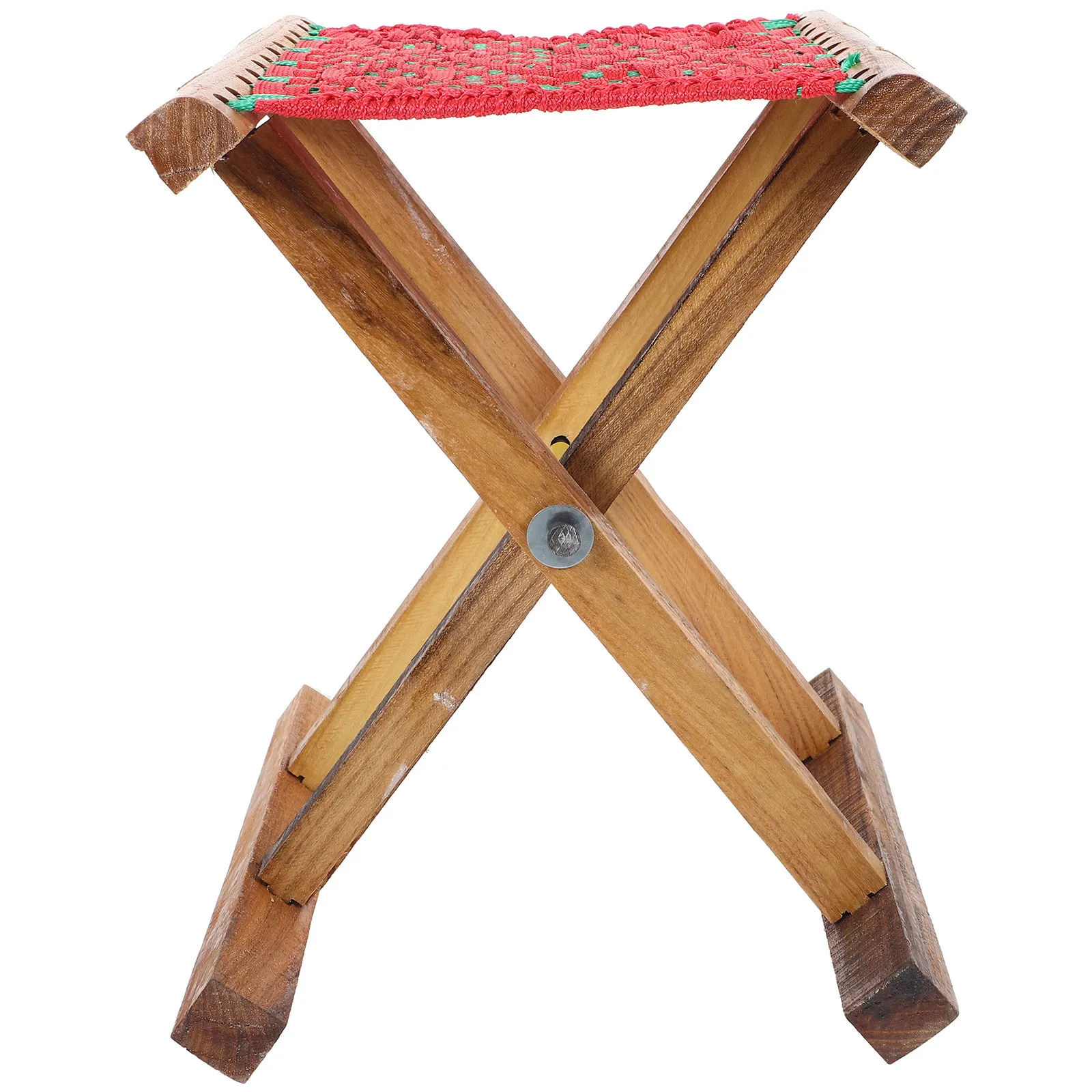 Portable Folding Fishing Stool Outdoor Thick Durable Foldable Camping Stool Lightweight Garden Seat Portable Bench