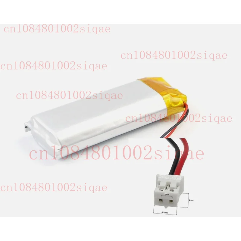 Recargable 3.7V 800mAh 802050 Lipo Polímero Batería Power Bank Tablet PH2.0 Lote WYORESY