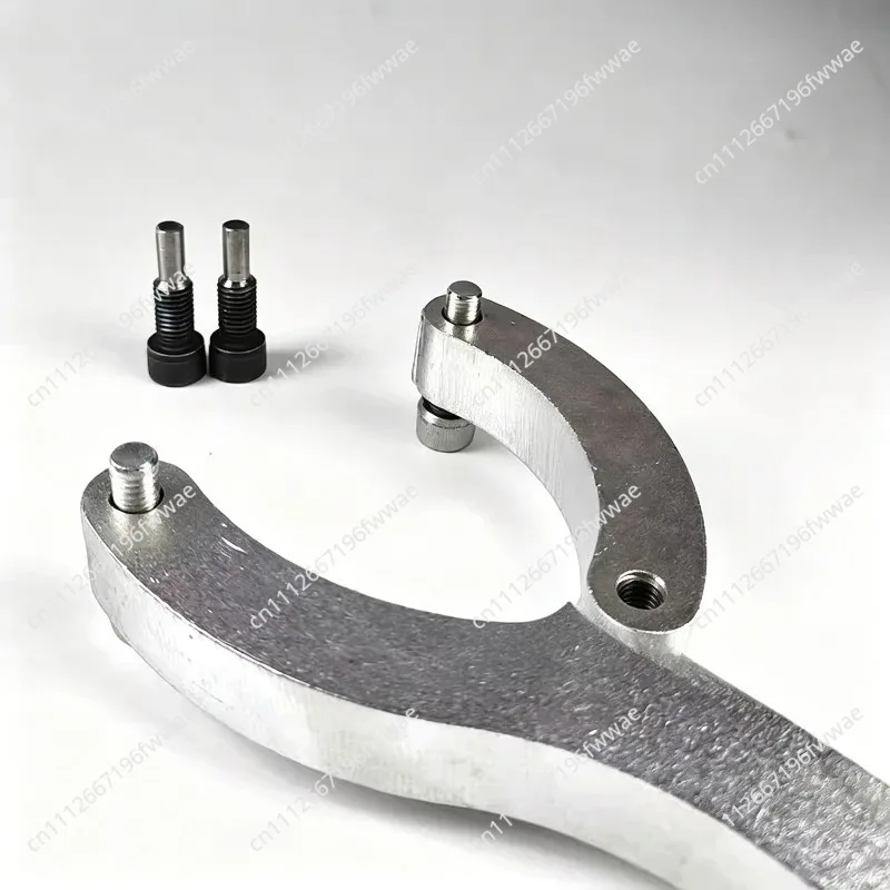 Hydraulic Wrench for Piston & Arm Disassembly, 2-Jaw Excavator Cylinder Seal Replacement Tool