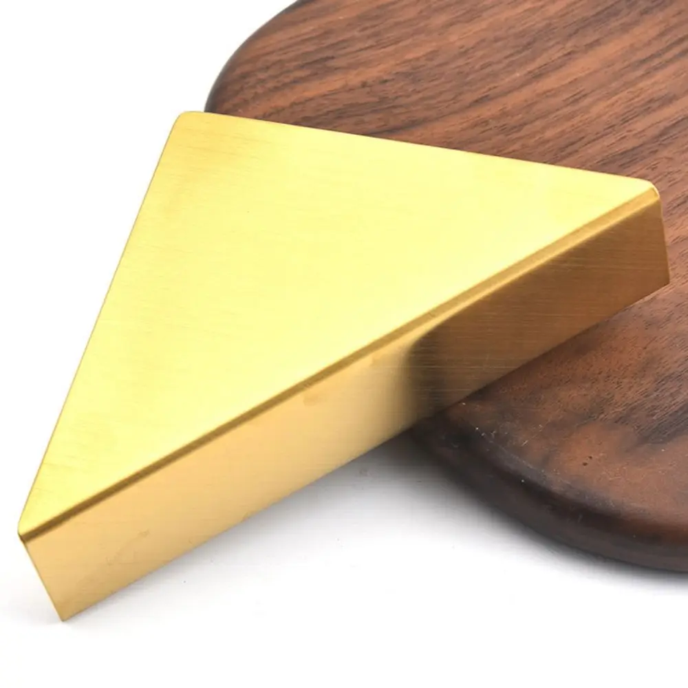 

Треугольный держатель для салфеток из нержавеющей стали, прочный вертикальный держатель для салфеток ручной работы, устойчивая стойка для хранения салфеток, ресторан