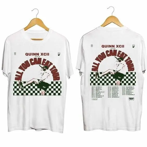 

Рубашка Quinn XCII - The All You Can Eat Tour 2024, Квинн XCII Fan Shirt