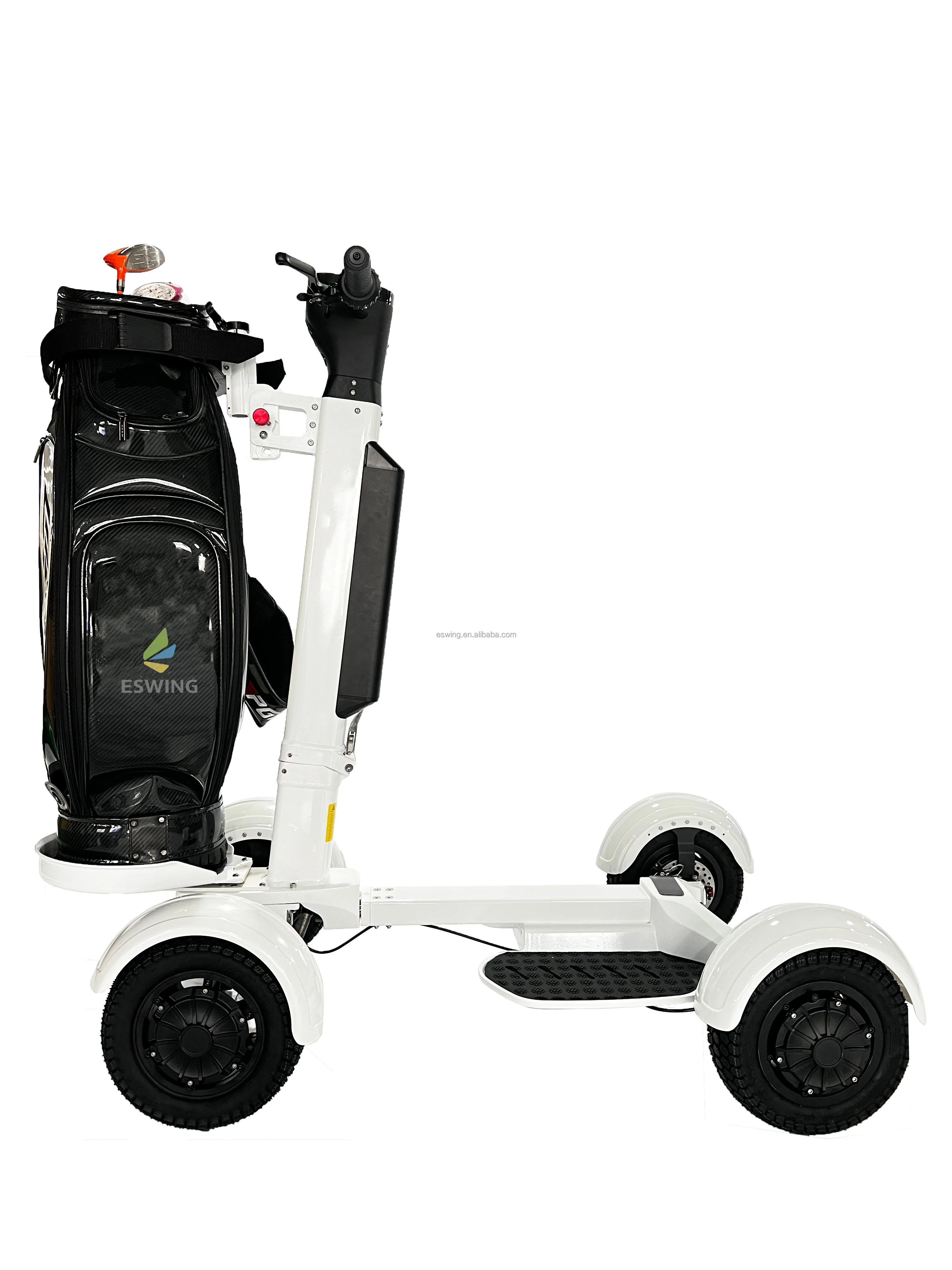 Factory price 2000W 4 wheel lithium folding mini golf car Chinese electric mobility scooter golf carts