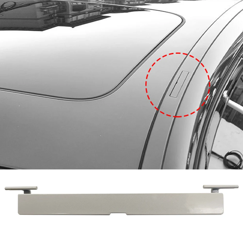Car Roof Rail Molding Trim Replacement 51137443691 Roof Rack Port Cover Trim Fit for BMW 5 Series G30 2017-2023