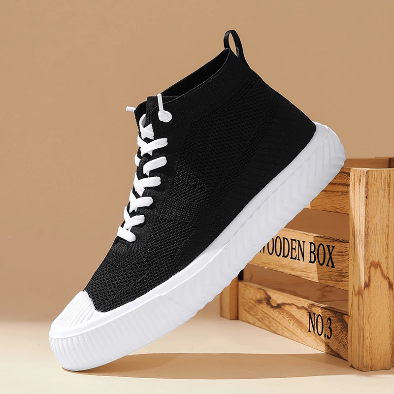 

New large size women's Men's casual sports shoes Mesh mountain Fashion loafers mesh sneakers Punk mens shoes Riding boots