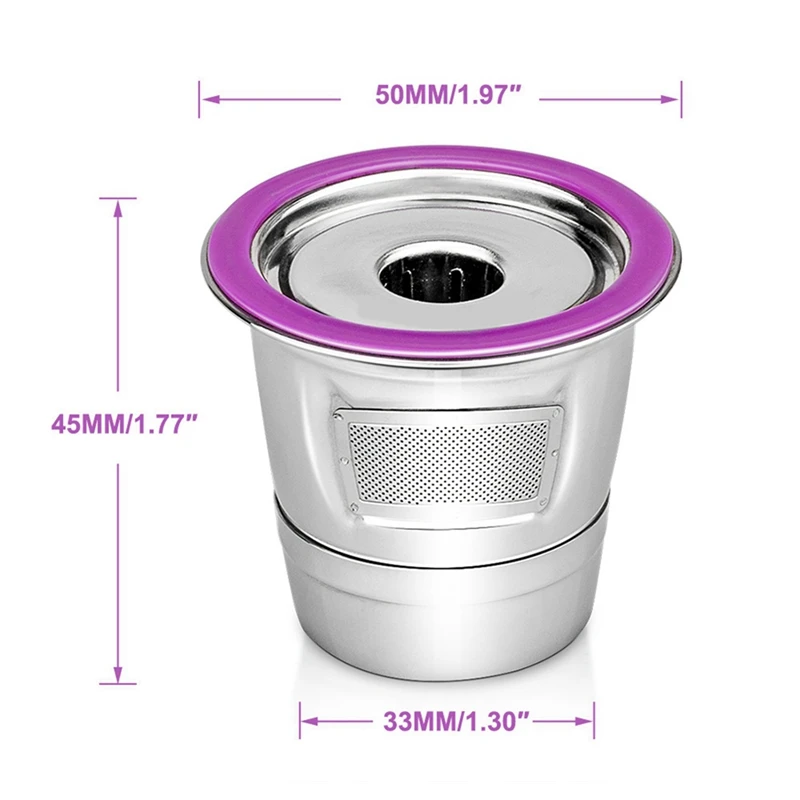 2X Reusable K Cups For Keurig, Reusable Coffee Pods, Refillable K Cups For Keurig Coffee Maker 2.0 And 1.0