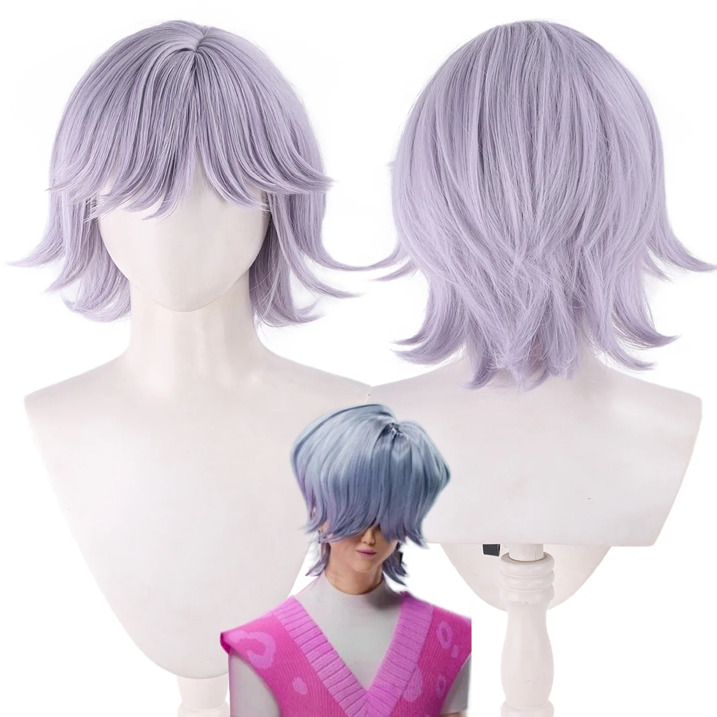 Anime Kpop Demone Hunter Halloween Cosplay Huntrix Rumi Mira Zoey Costume Accessorio Saja Ragazzi Jinu Baby Abby Mystery Parrucca Del Partito