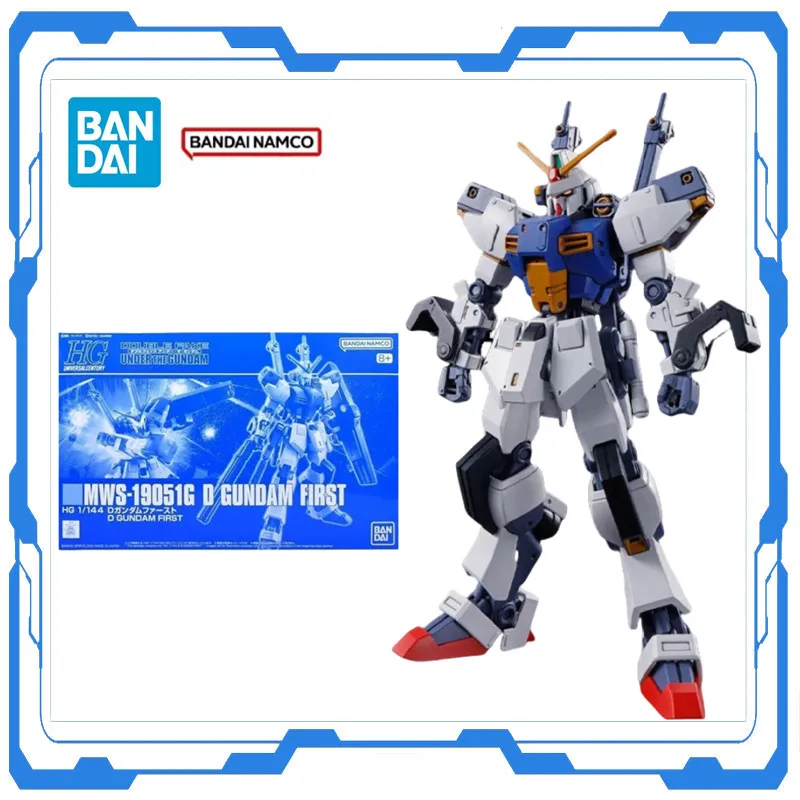 bandai-genuine-hguc-1-144-mws-19051g-d-gundam-first-model-kit-anime-figures-action-figure-collection-model-toys-christmas-gifts