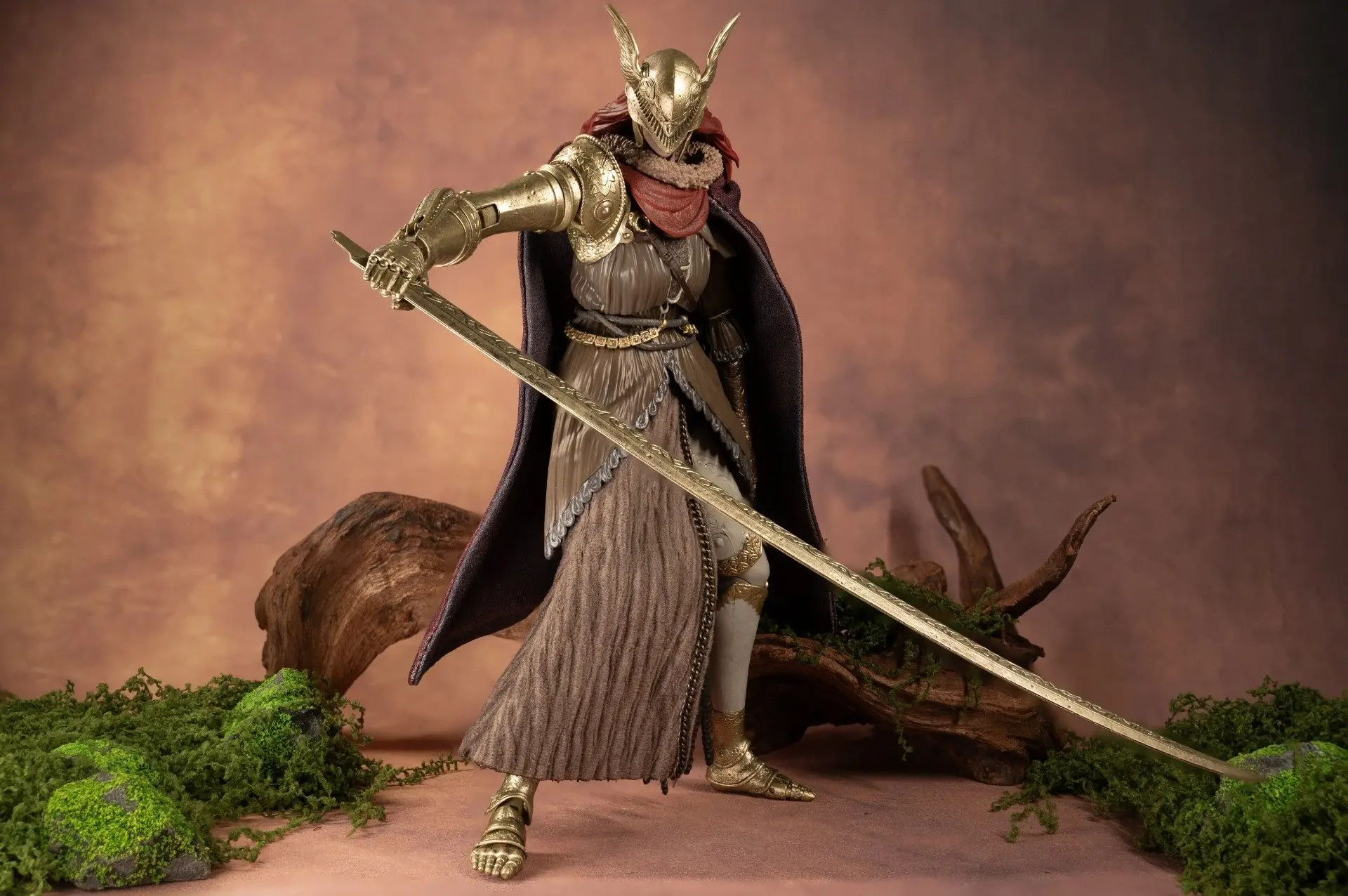 【Apenas Vestuário】Acessórios de saia marrom miniatura Valkyrie, feitos à mão, em escala 1/12, para personagens de jogos clássicos, para figuras de açã