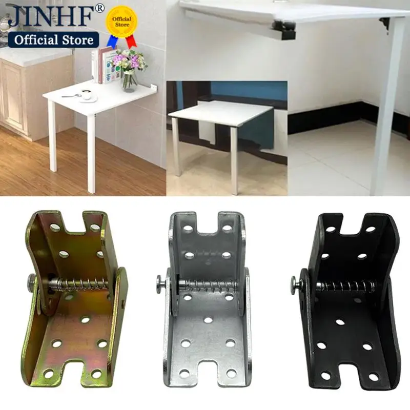 Bisagra plegable autoblocante de 90 grados, patas de mesa, extensión de Silla, pies plegables, Hardware, soporte de elevación para sofá y cama