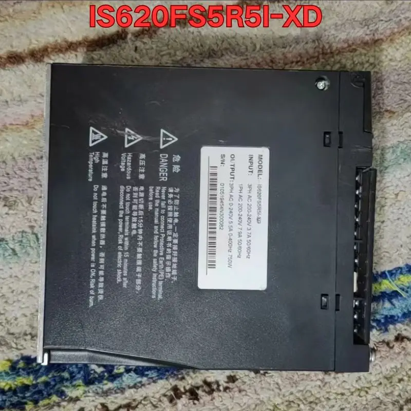 Second-hand IS620FS5R5I-XD servo drive in good working condition Latest quotation as of June 2026