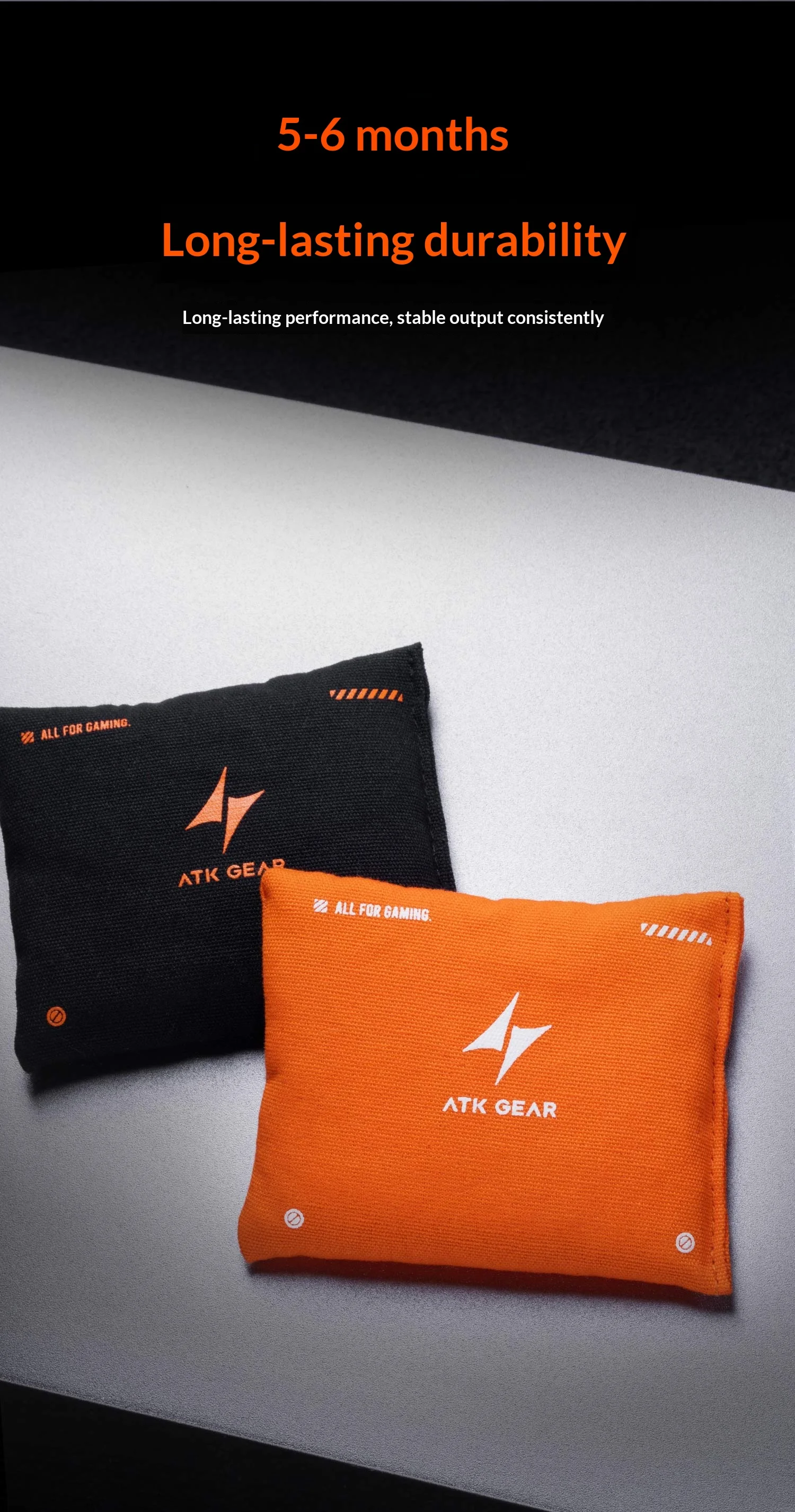 Bolsa Antitranspirante ATK GEAR E-Sport para Manos, Reduce la Sudoración en Jugadores de FPS