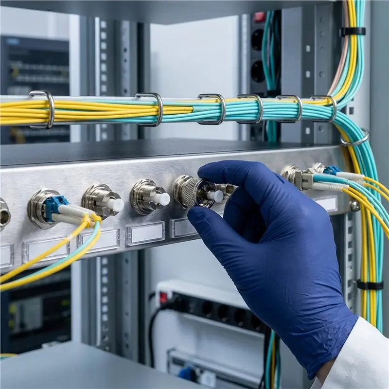 L70A OTDR Fiber Adapter For Optical Time Domain Reflectometer- LC Adaptor Low Loss For OTDR Testing Connectors Transfer