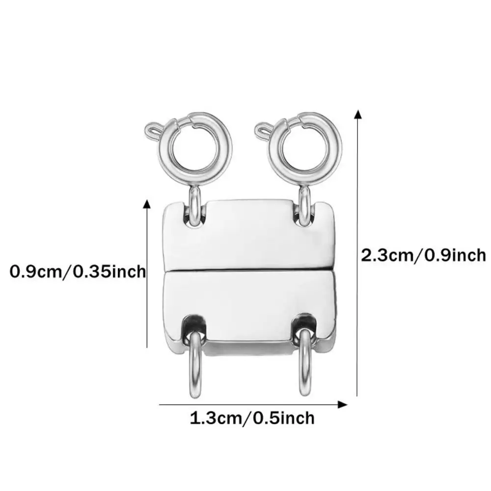 Cierres de múltiples hebras, conector de collar de múltiples capas para pulsera en capas, cierre de collar en capas de Color dorado, joyería DIY