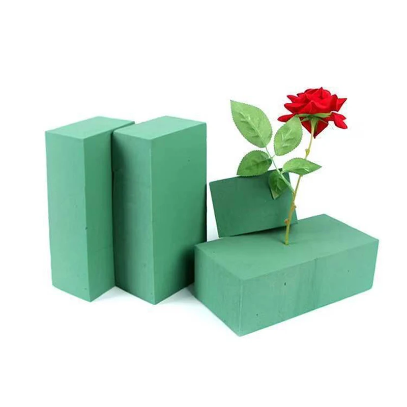 Square Floral Foam Bricks Flower Mud Florist Blocks Party Supplies for DIY Garland Wedding Crafts Flower Arrangement Foams Mud