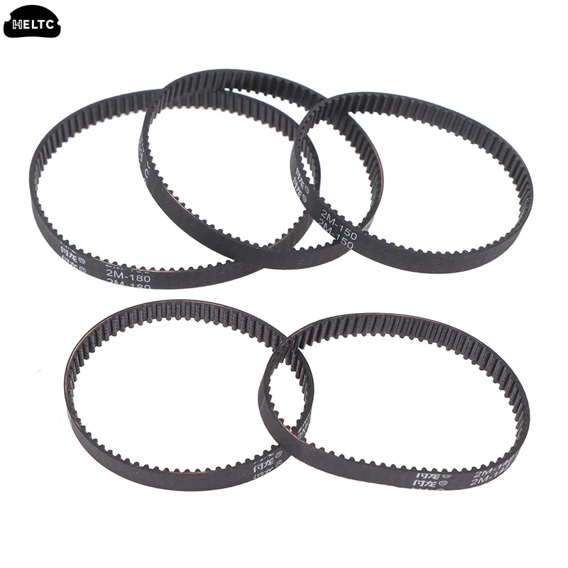 2pcs/LOT Timing Drive Belt 2GT/2M Perimeter 140 142 150 160 180mm Width 6mm Synchronous Conveyor Spare Part For Vaccum Cleaner