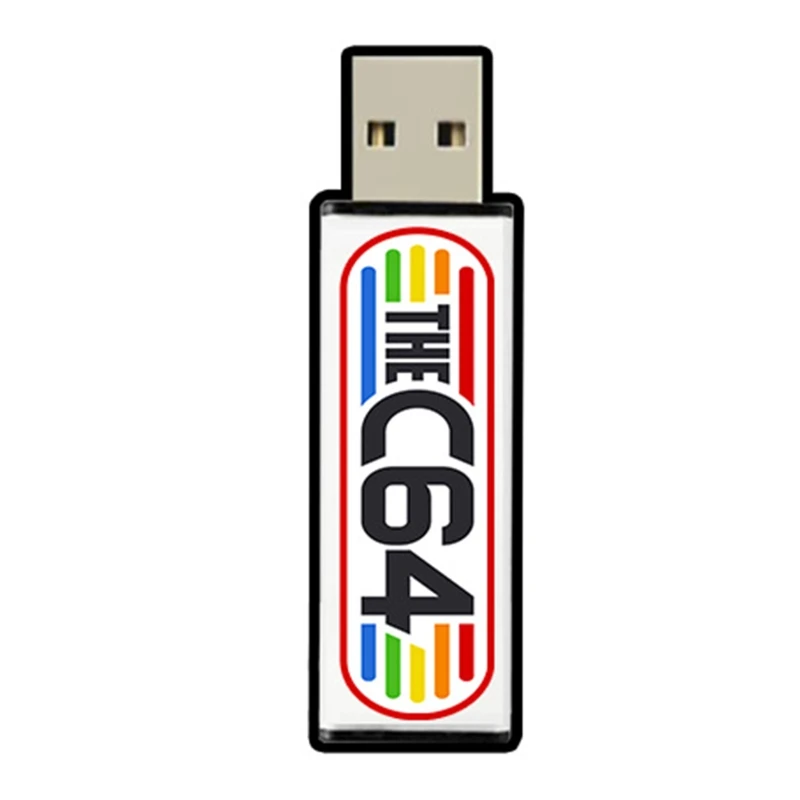 Video Games Console Plug and Play C64Mini Console Usb Dongle Total 5370 Games Contains Most Complete Collection of Game