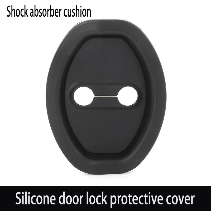 

Car door lock protection pad Door shock absorber cushion Universal Door lock buckle rubber sleeve Thickened anti-collision