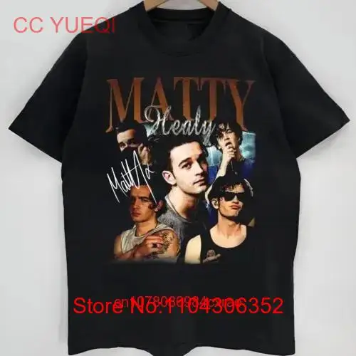 Freeship New The 1975 Matty Healy Cotton Men S 235XL T Shirt 1D815 long or short sleeves