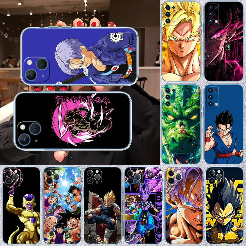 II20 Dragon Ball Transparent Phone Case for Samsung Galaxy A04 A04S A14 A23 A34 A54 M23 M33 M52 M53