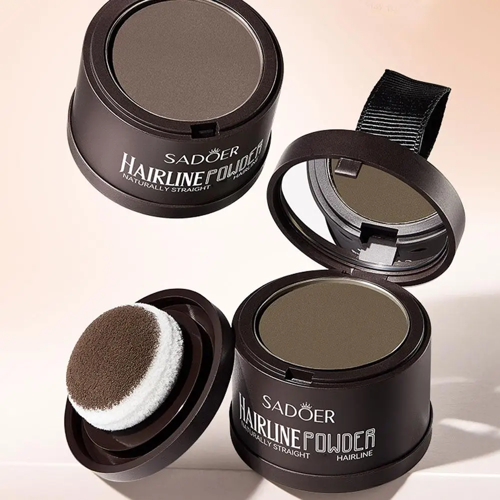 Natural Cover Hairline Repair Filling Powder,Hairline Shadow Powder For Men And Women Sweatproof Fluffy Hair Makeup Concealer