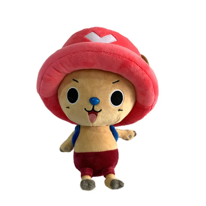 Kawaii Anime One Piece Series 30cm Plush Toy Cartoon Character Cute Tony Tony Chopper PP Cotton Filling Stuffed Toy Fans Gift