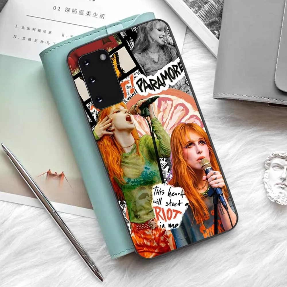 COOL Band P-Paramore Phone Case Silicone PC+TPU For Samsung S10 20 30 22 23 24 Plus Lite Ultra Cover