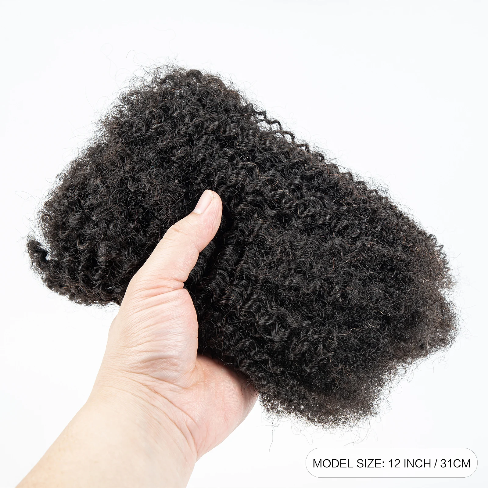 30 oder 50 g/Packung 10-18 Zoll 4C Afro Kinky Bulk Echthaarverlängerungen ohne Schuss brasilianisches Remy Bulk für Locs Micro Twist Flechthaar – Detail 21