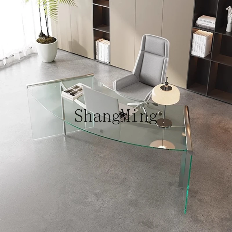 

LXY Home Modern Simple Light Luxury High-end Office Desk and Chair Combination