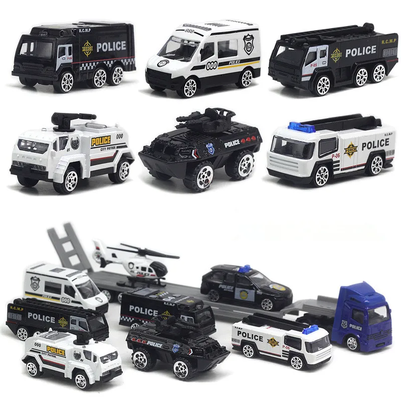 1:64 alloy fire truck model,engineering vehicle ambulance toy,children\'s gifts in original packaging,wholesale