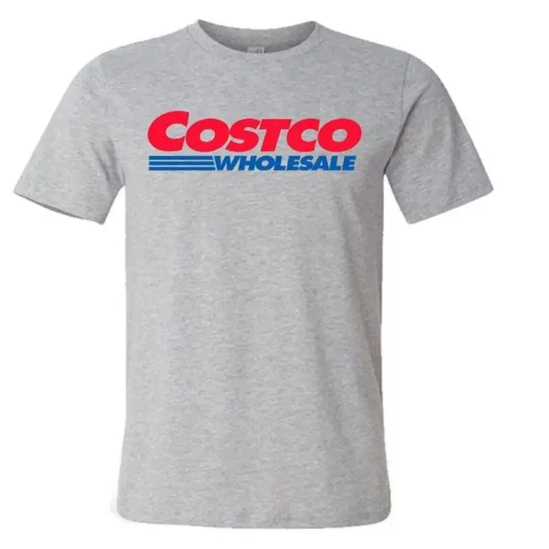 

Мужская серая футболка с логотипом Costco, размер S 5Xl