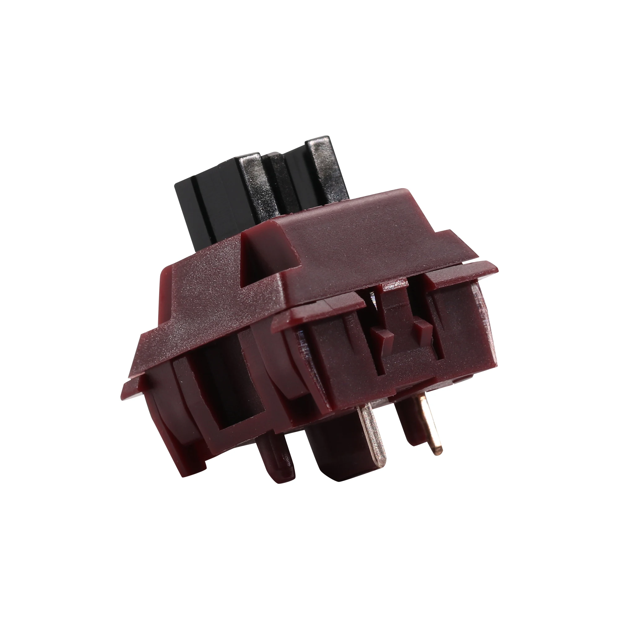 Gazzew U4Tx Plum HALF-Thock tactile switch Dustproof stem for Mechanical keyboard customization 5pin 63.5g bottom