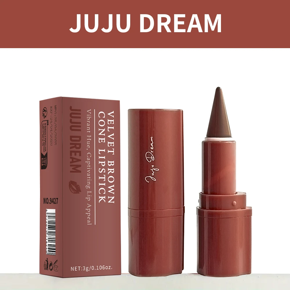 ماتي قلم أحمر الشفاه التدرج الشفاه بطانة الأحمر البني المخملية أحمر الشفاه قلم رصاص دائم مقاوم للماء الشفاه عصا مثير النساء ماكياج الشفاه بطانة #5