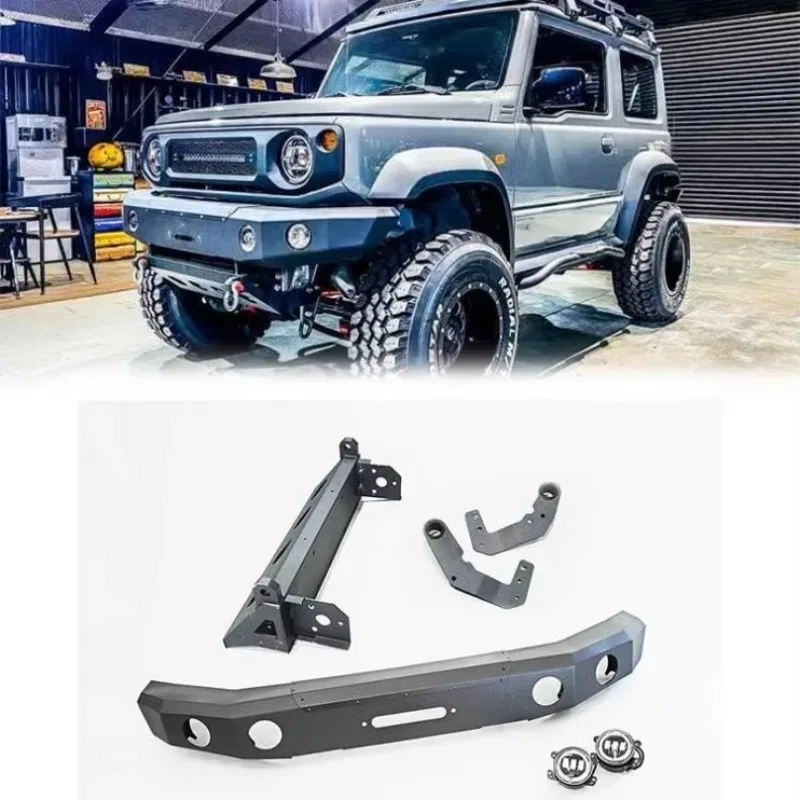 

Zuimi High-end Gobison Hot Sales For 19-21 Aluminum Front Bumper For Jimny JB64 JB74