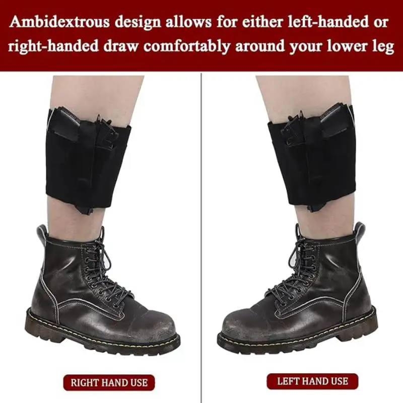 حافظة مسدس مخفية للجنسين للرجال والنساء، تناسب Glock 19/43X/17 1911، ذات الاستخدام المزدوج كحافظة للكاحل والعجل #4