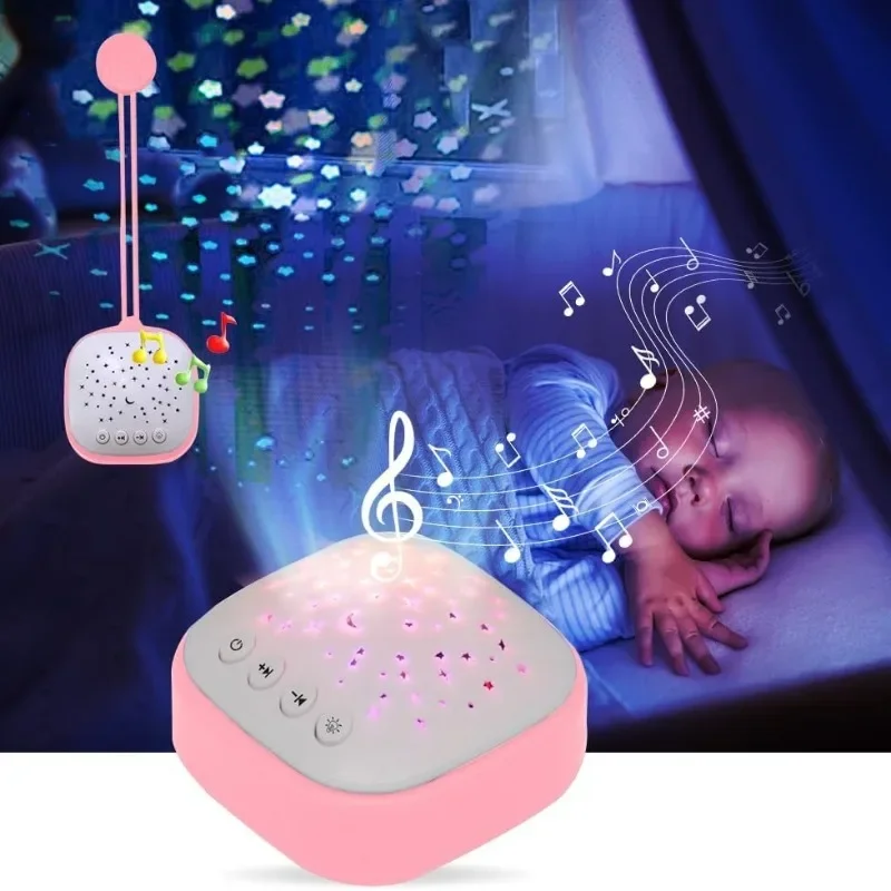 

Sound Machine for Baby with Soothing Sounds Touch Warm Light Portable White Noise for Kids Adults for Sleeping Timer and Memory